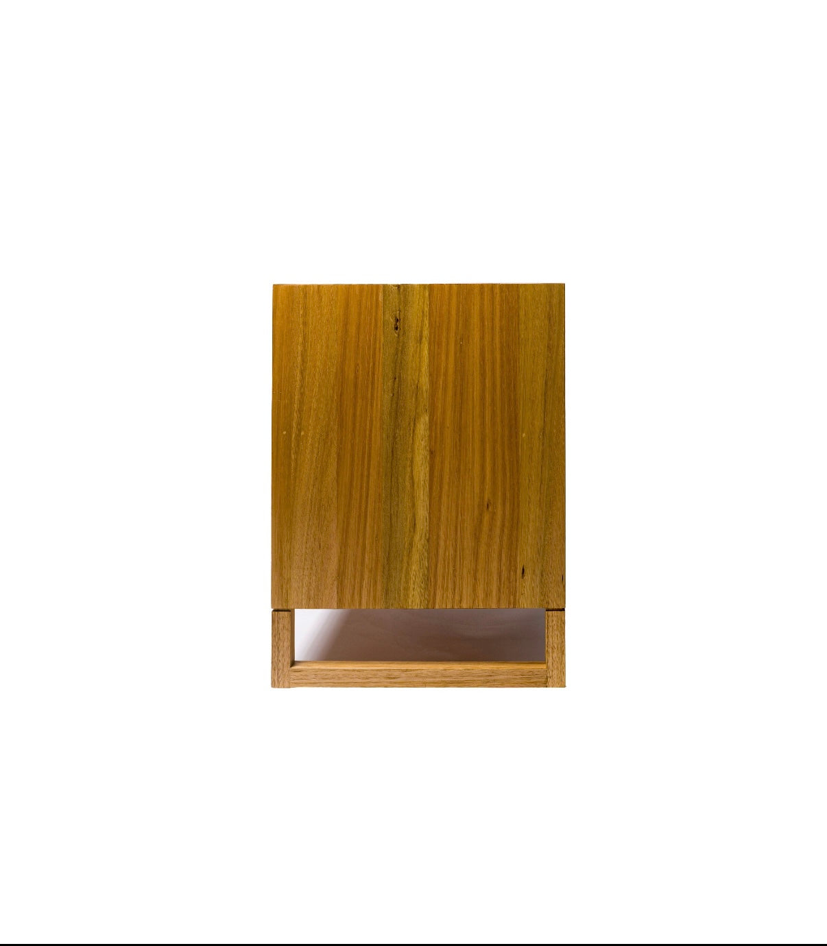 Herringbone bedside table