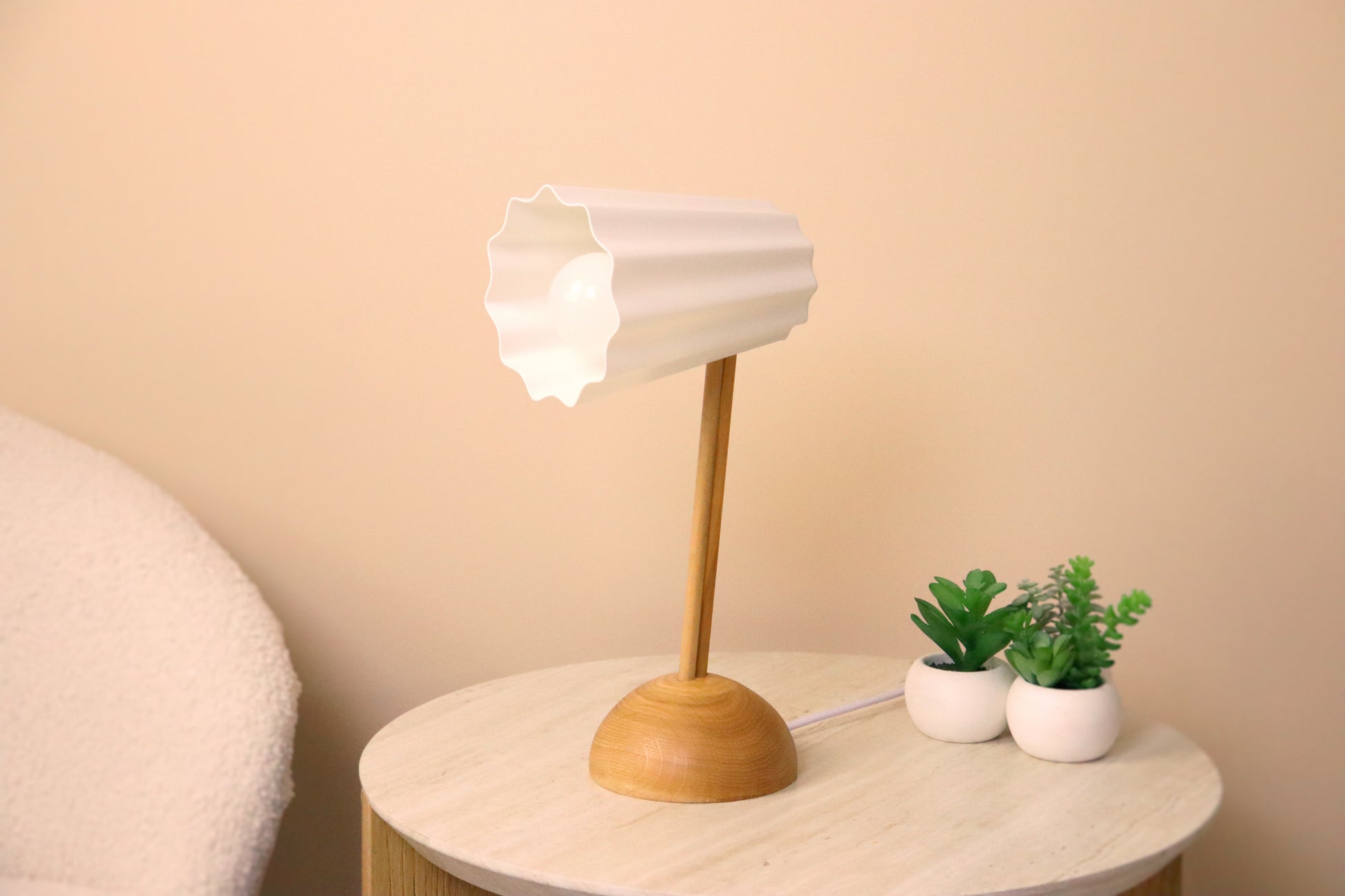 FLOE Oak lamp