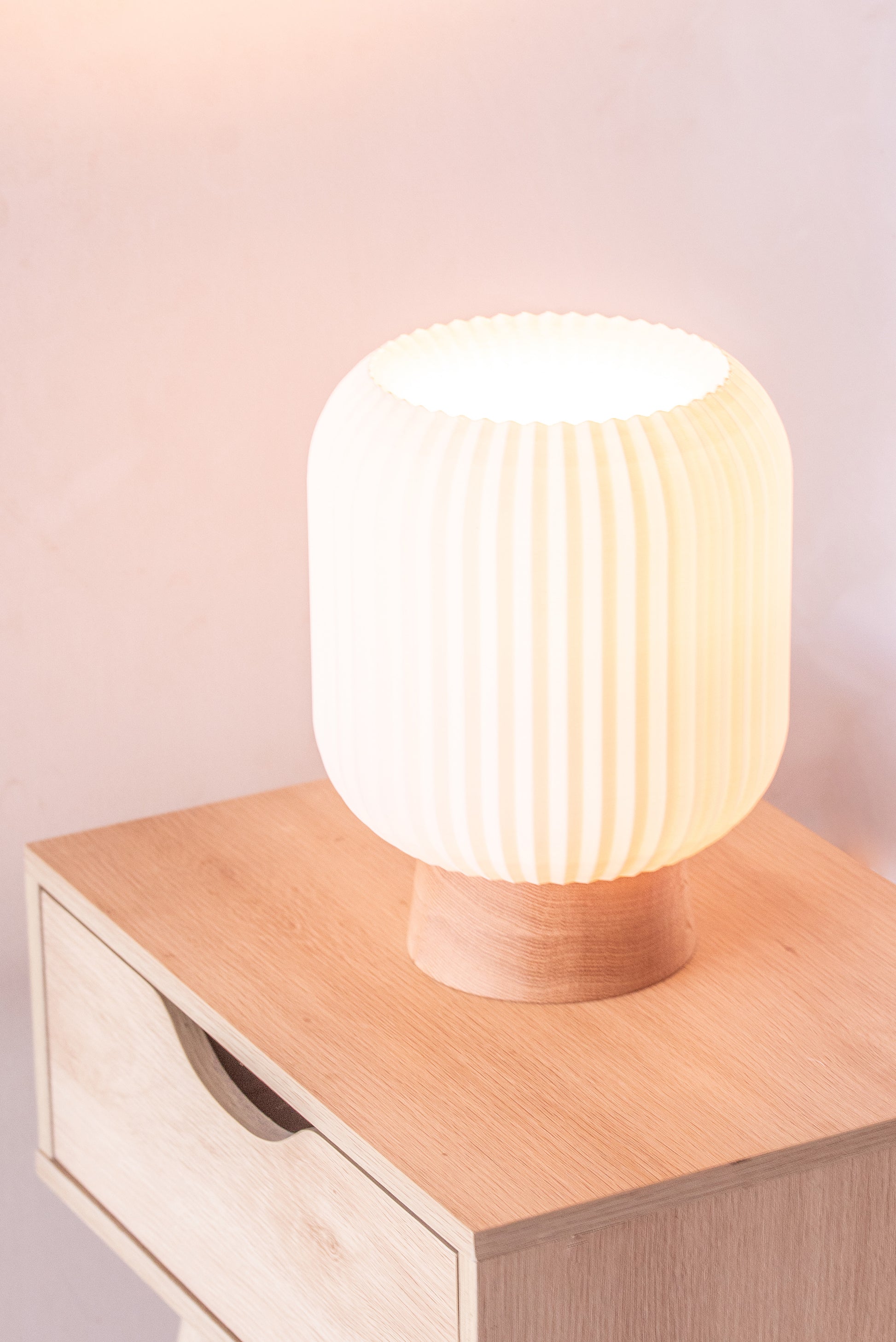 KUMO Oak table lamp